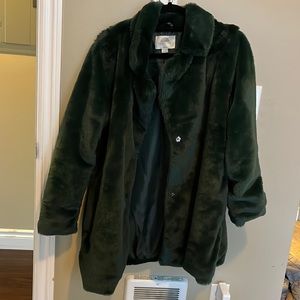 Dark green long jacket